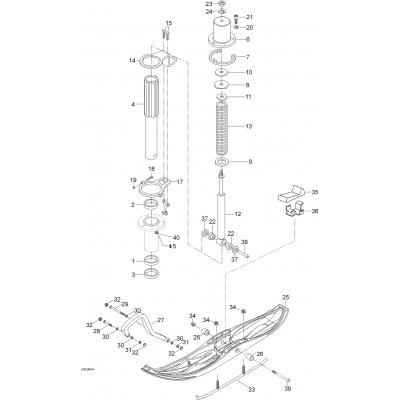 07- Front Suspension And Ski