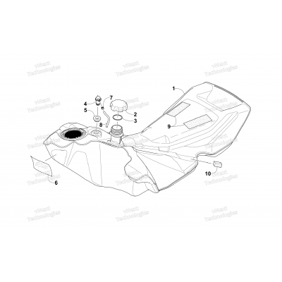 GAS TANK ASSEMBLY