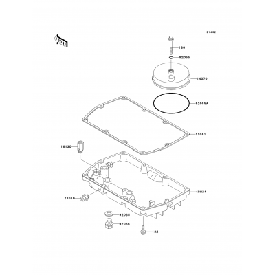 Breather Cover/Oil Pan