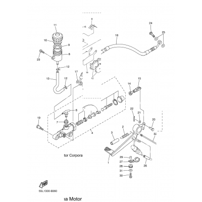 Rear Brake Caliper