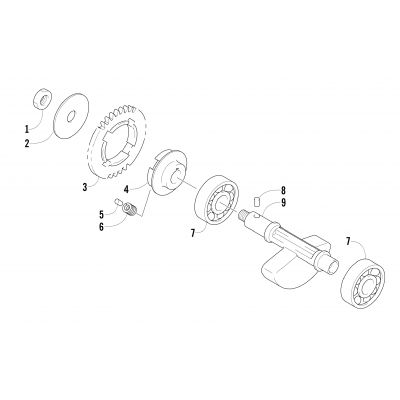 CRANK BALANCER ASSEMBLY