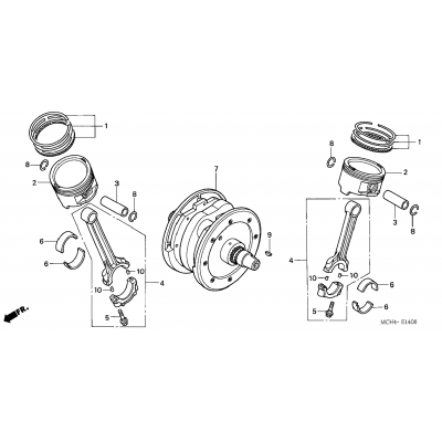 CRANKSHAFT / PISTON