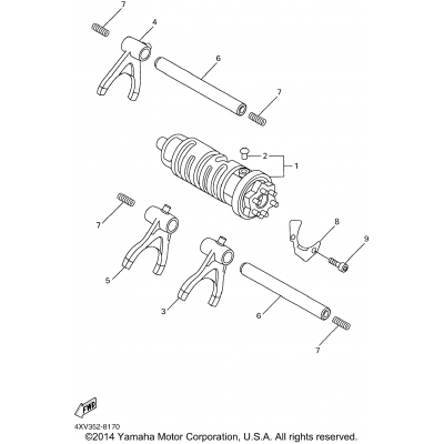 Shift Cam Fork