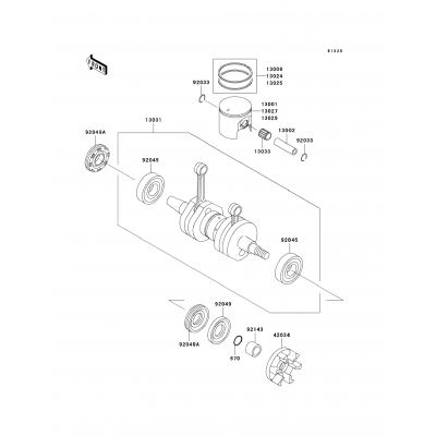 Crankshaft/Piston(s)