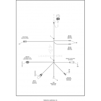 WIRING HARNESS, MAIN, ABS - FLS (5 OF 5)