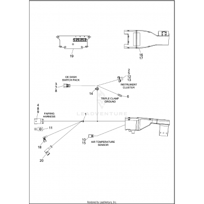 WIRING HARNESS, MAIN, ABS (FAIRING MODELS) - FLTRU