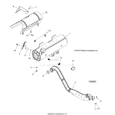 ENGINE, EXHAUST - A19SXN85A8 [100600]