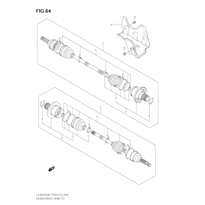 REAR DRIVE SHAFT