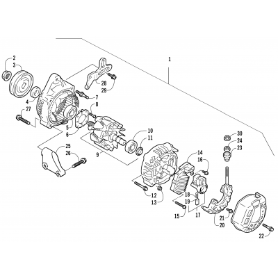 ALTERNATOR ASSEMBLY