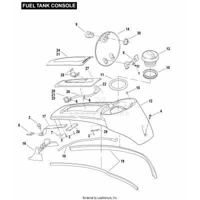 FUELTANK CONSOLE