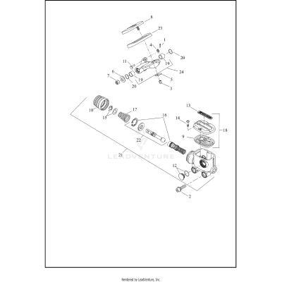 BRAKE CONTROL, REAR
