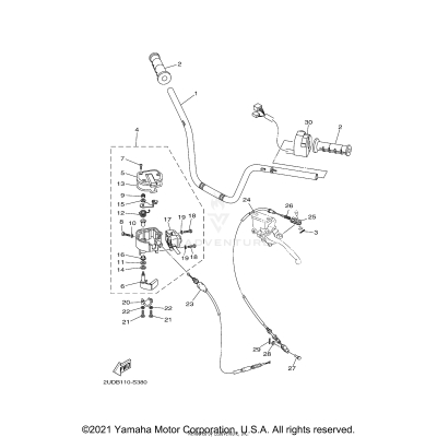 STEERING HANDLE & CABLE