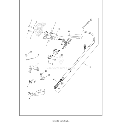 CLUTCH CONTROL - UPPER
