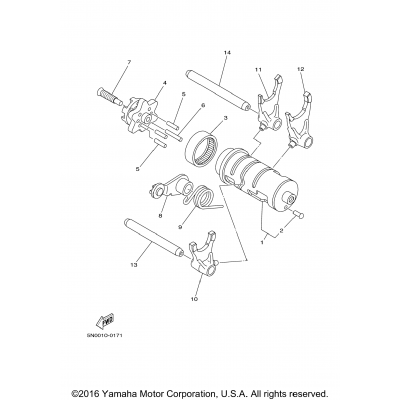 Shift Cam Fork