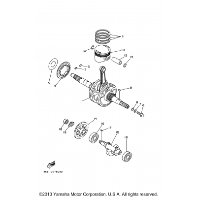 Crankshaft - Piston