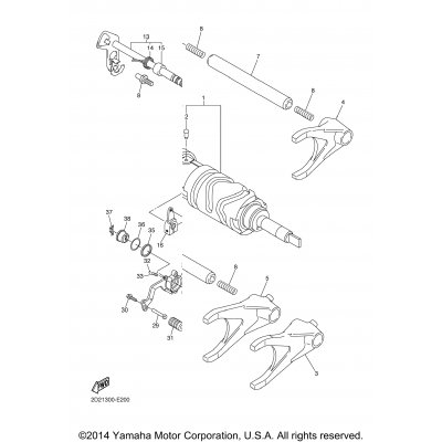 Shift Cam Fork