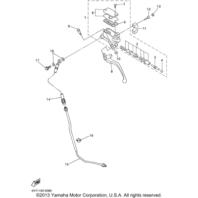 Front Master Cylinder 2