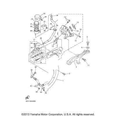 Rear Brake Caliper