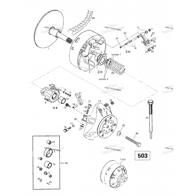 Drive Pulley (503)