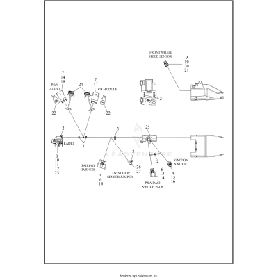 WIRING HARNESS, MAIN - FLHTCUTG (2 OF 9)