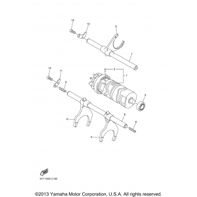 Shift Cam Fork