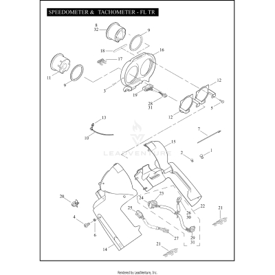 SPEEDOMETER & TACHOMETER - FLTR