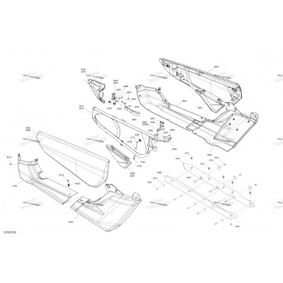 Body - Door Section - Xrc - Orange