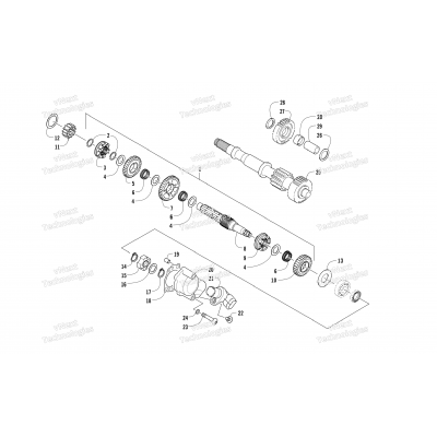 SECONDARY TRANSMISSION ASSEMBLY