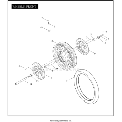 WHEELS, FRONT