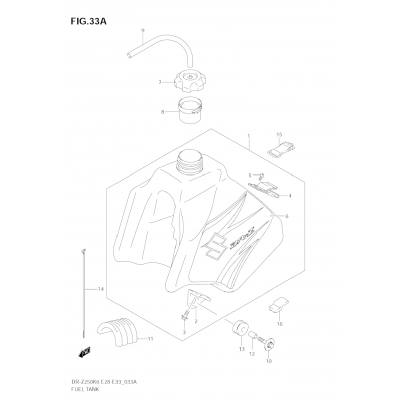 FUEL TANK (MODEL K7)