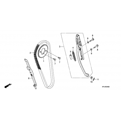 CAM CHAIN / TENSIONER