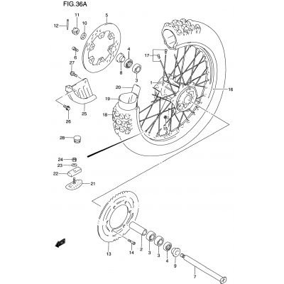 REAR WHEEL (MODEL Y)