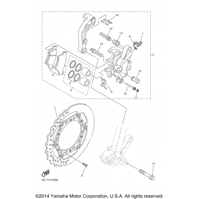 Front Brake Caliper