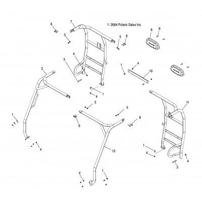 Frame, Cab /Ab