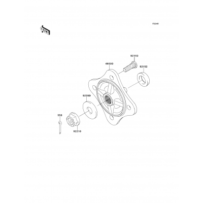 Rear Hubs/Brakes