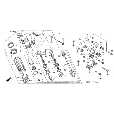 REAR SHOCK ABSORBER