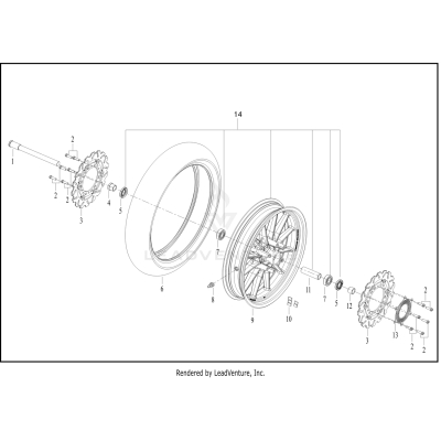 WHEELS, FRONT