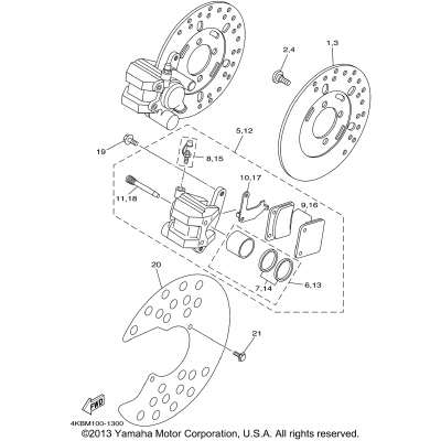 Front Brake Caliper