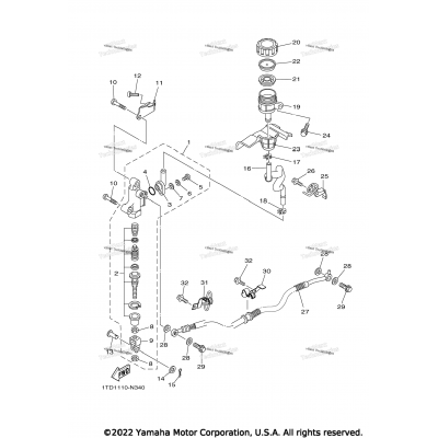 Rear Master Cylinder