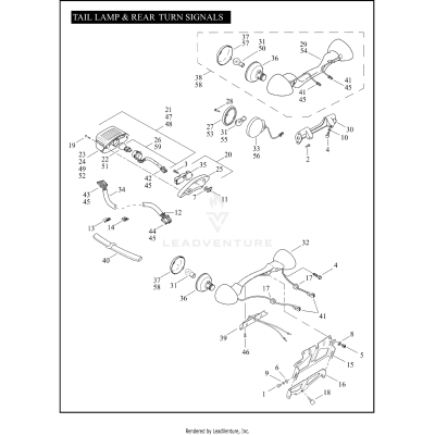 TAIL LAMP & REAR TURN SIGNALS
