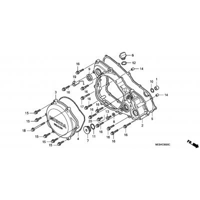 RIGHT CRANKCASE COVER