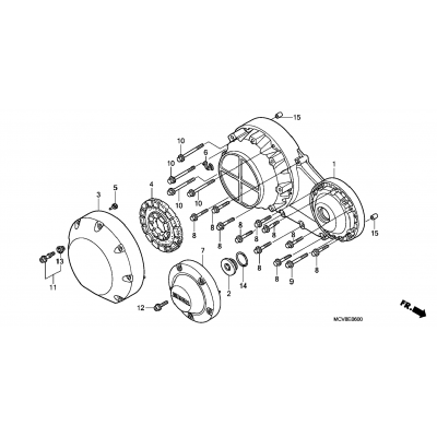 RIGHT CRANKCASE COVER