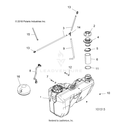 BODY, FUEL TANK - A19SYE95BV [101515]