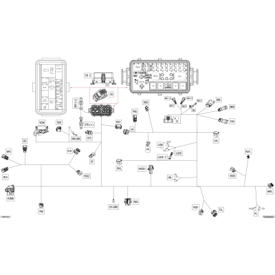 08- Electric - Main Harness - 710010002