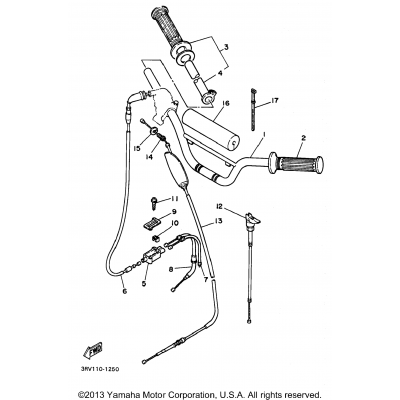 Steering Handle Cable