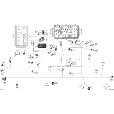 08- Electric - Main Harness - 710010003
