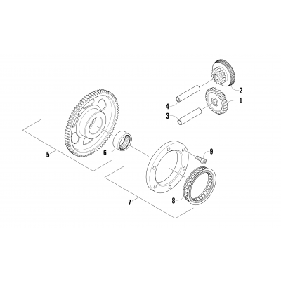 STARTER CLUTCH ASSEMBLY