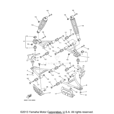 FRONT SUSPENSION WHEEL