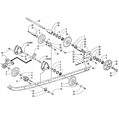 IDLER WHEEL ASSEMBLY