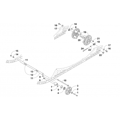 IDLER WHEEL ASSEMBLY